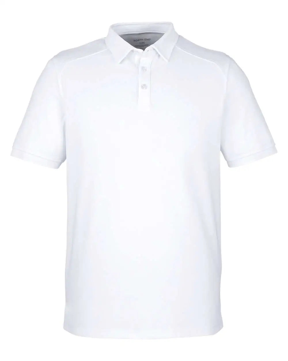 North End Ne112 Men’s Express Tech Performance Polo - White - Adult s
