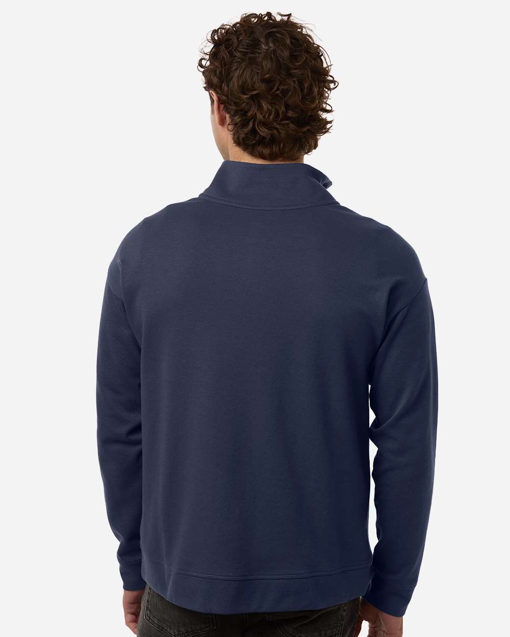 North End Ne220 Men’s Mantra Half-zip Ottoman Pullover - Classic Navy