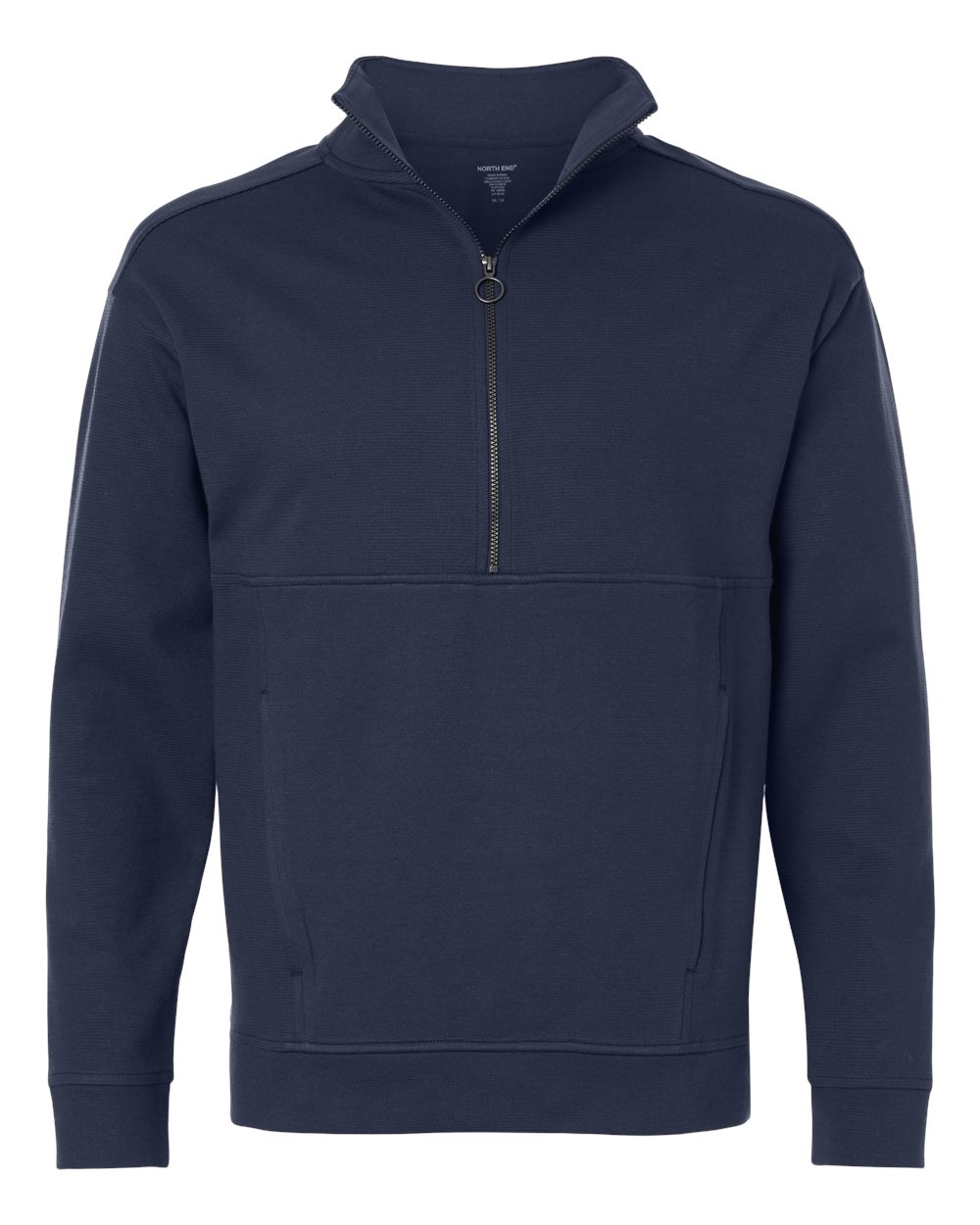 North End Ne220 Men’s Mantra Half-zip Ottoman Pullover - Classic Navy