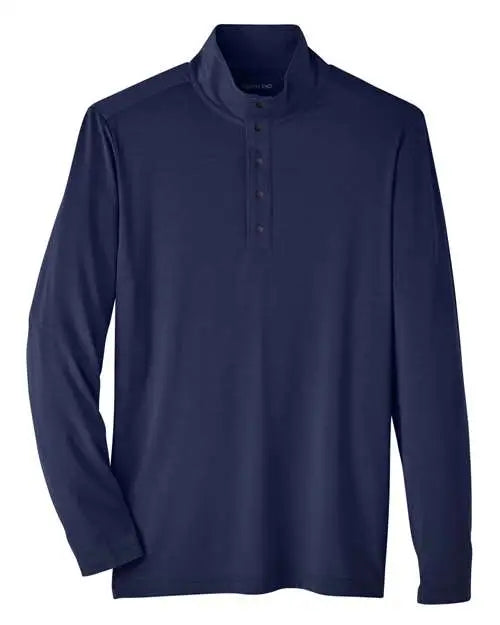 North End Ne400 Men’s Jaq Snap-up Stretch Performance Pullover - Classic Navy