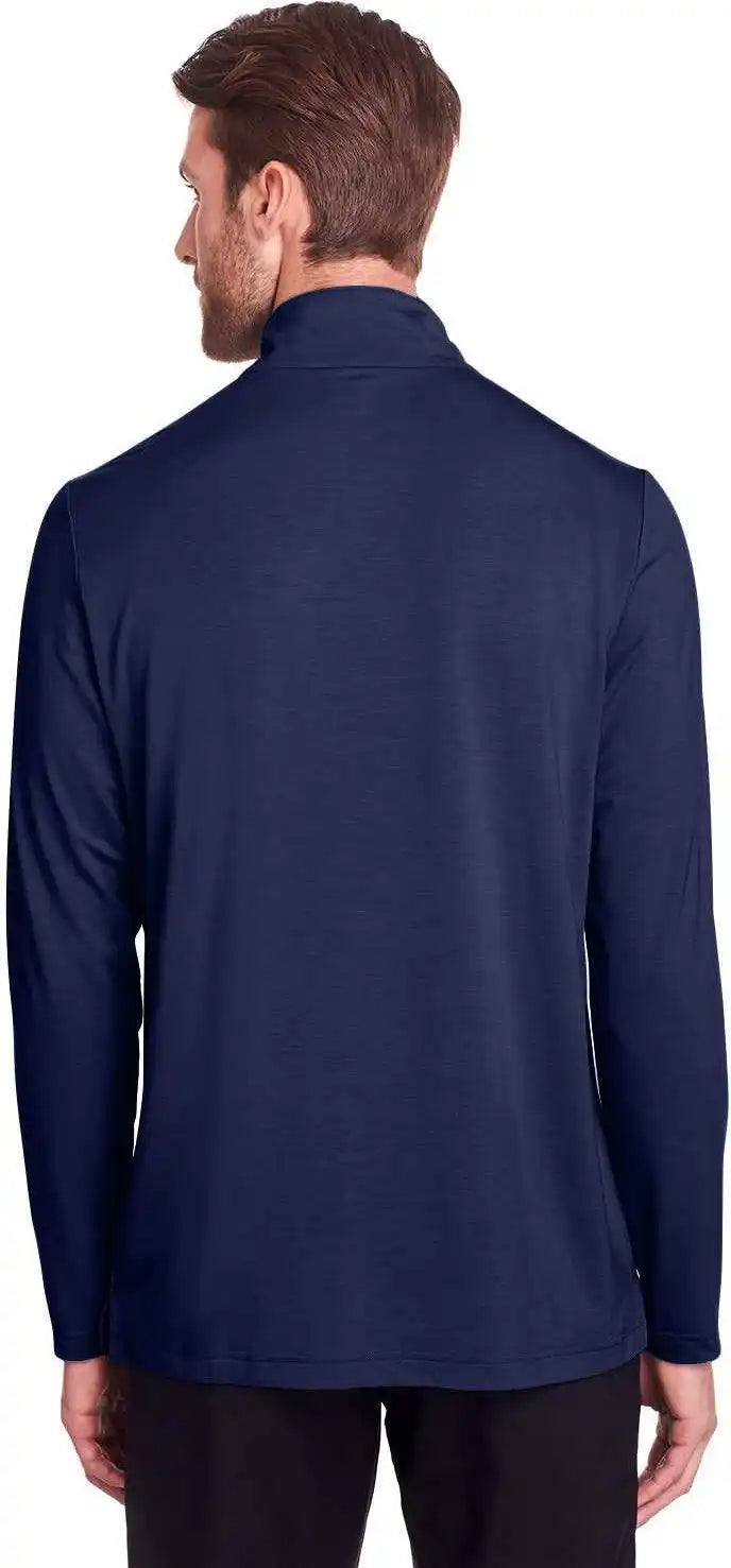 North End Ne400 Men’s Jaq Snap-up Stretch Performance Pullover - Navy - Adult Xl