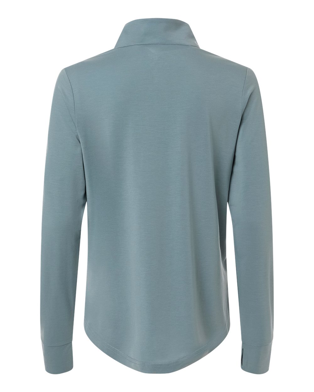 North End Ne405w Women’s Jaq Stretch Performance Quarter-zip - Opal Blue Carbon