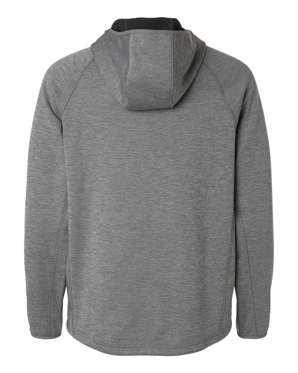 North End Ne430 Men’s Terrain Bonded Fleece Hooded Jacket - Light Heather