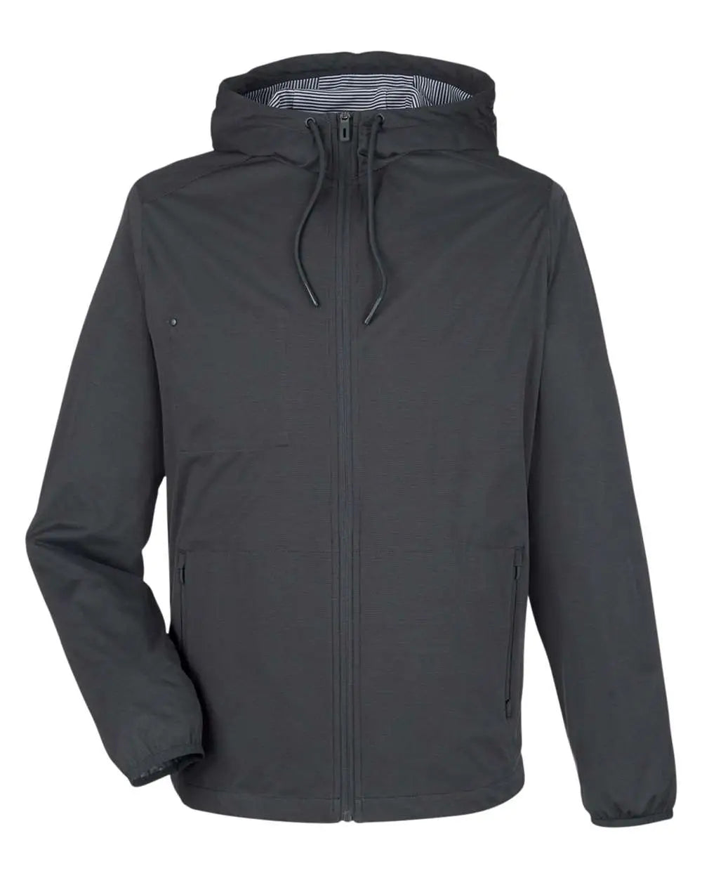 North End Ne75 Men’s Network Lightweight Jacket - Carbon Heather - Adult s