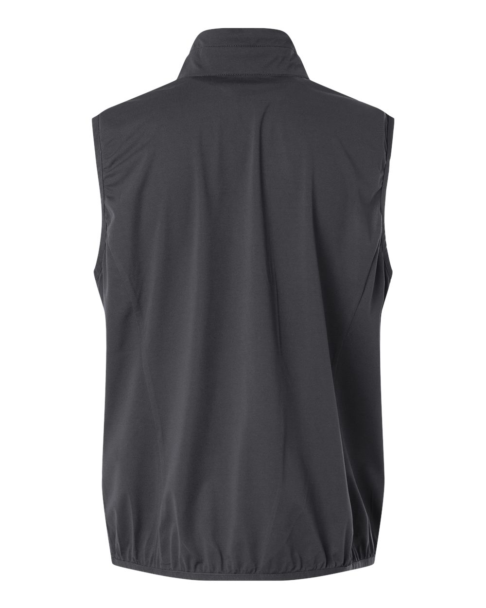 North End Ne76w Women’s Network Lightweight Quarter-zip Vest - Carbon Heather