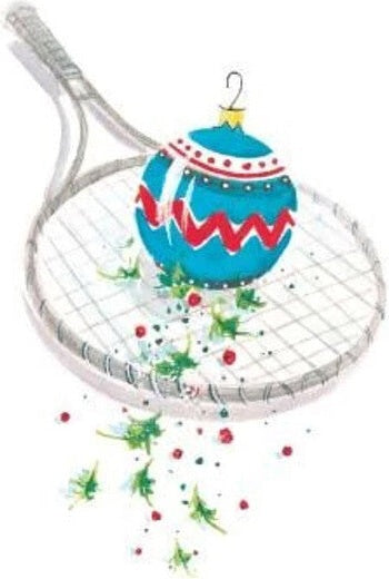 Note Cards-holiday Ornament (8x) - White