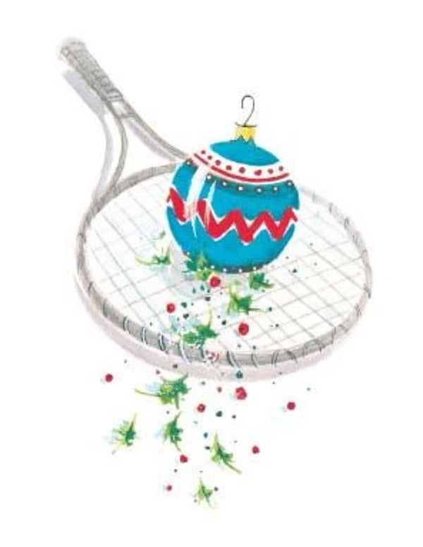 Note Cards-holiday Ornament (8x) - Wht / Os