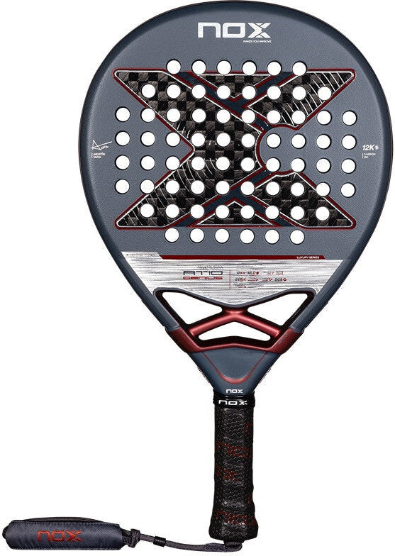 Nox Padel At10 Genius 12k Agustin Tapia 2025 - Navy