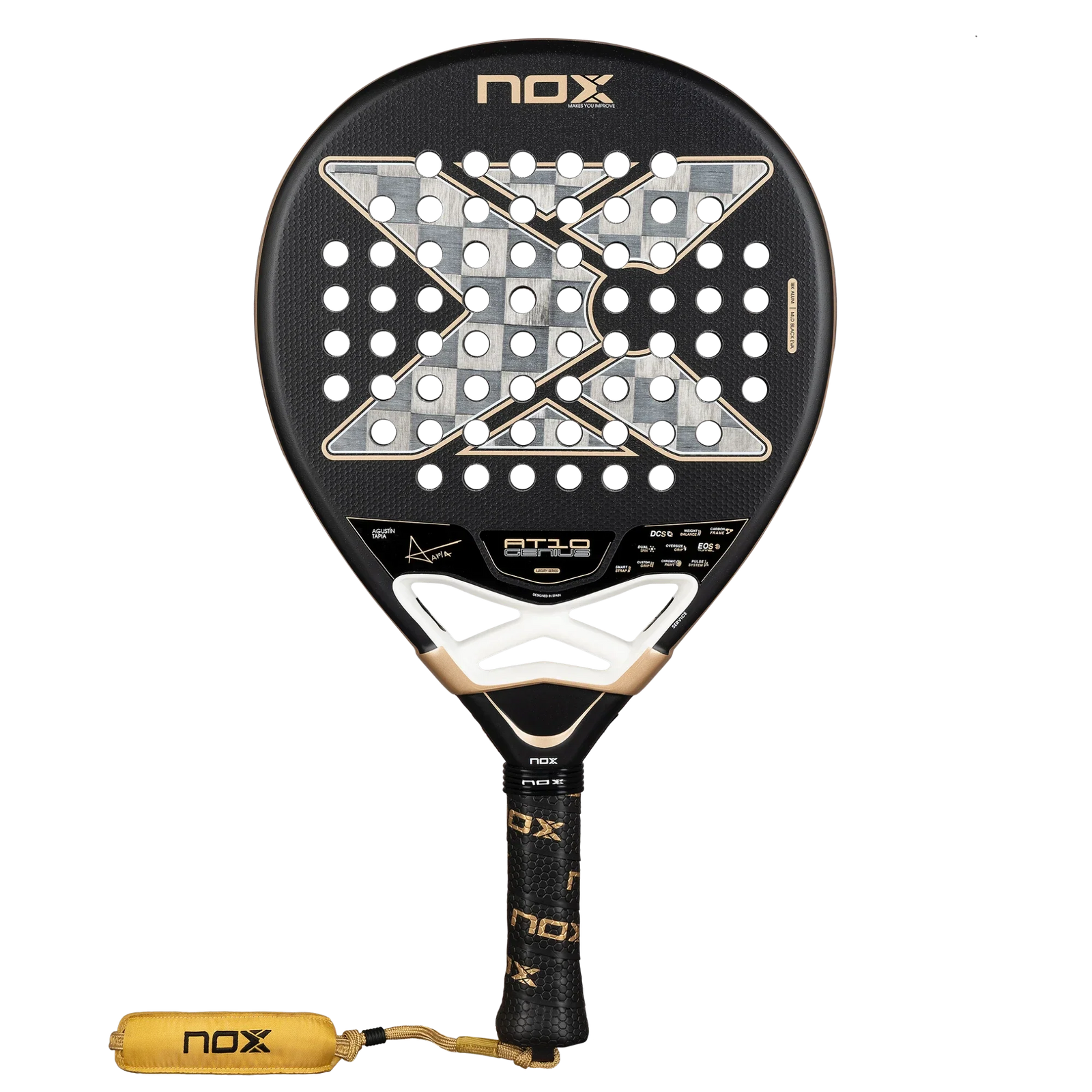 Nox Padel At10 Genius 18k Alum Agustin Tapia 2026
