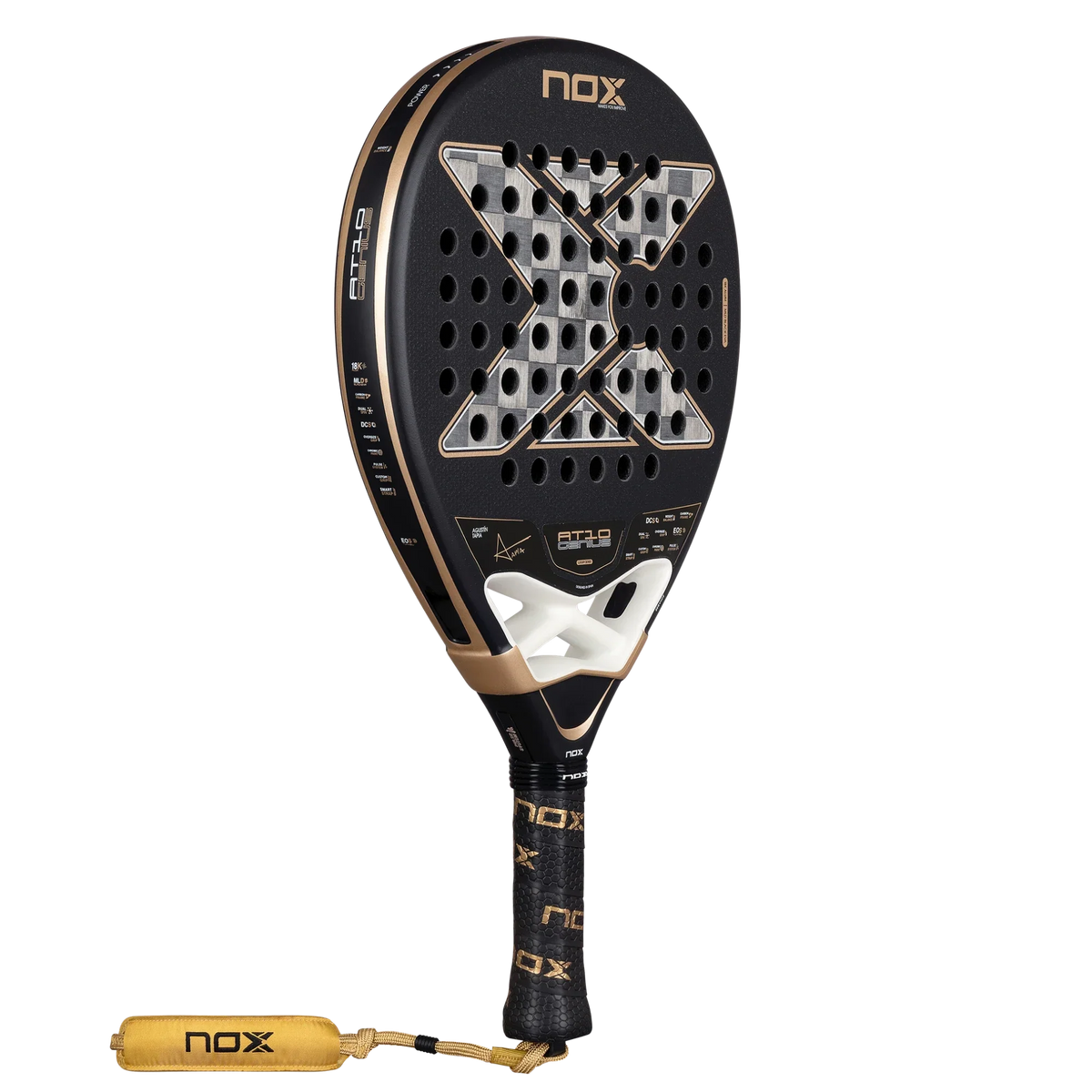 Nox Padel At10 Genius 18k Alum Agustin Tapia 2026