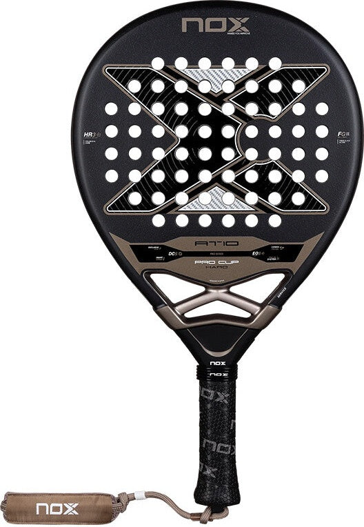 Nox Padel At10 Pro Cup Hard 2026 - Black