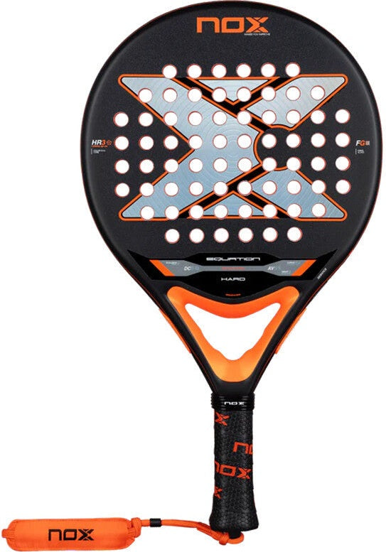 Nox Padel Equation Hard Advanced 2026 - Black Orange