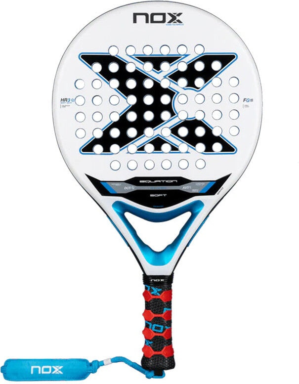 Nox Padel Equation Soft Advanced 2026 - White Blue