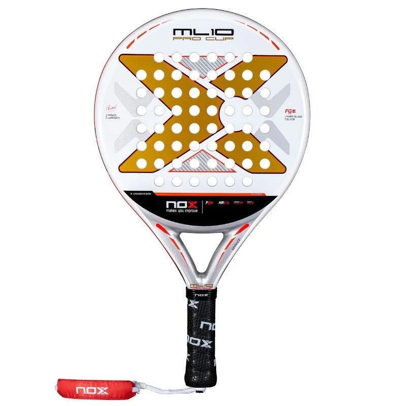 Nox Padel Ml10 Pro Cup Coop Miguel Lamperti 2025 - Wh/rd / Os