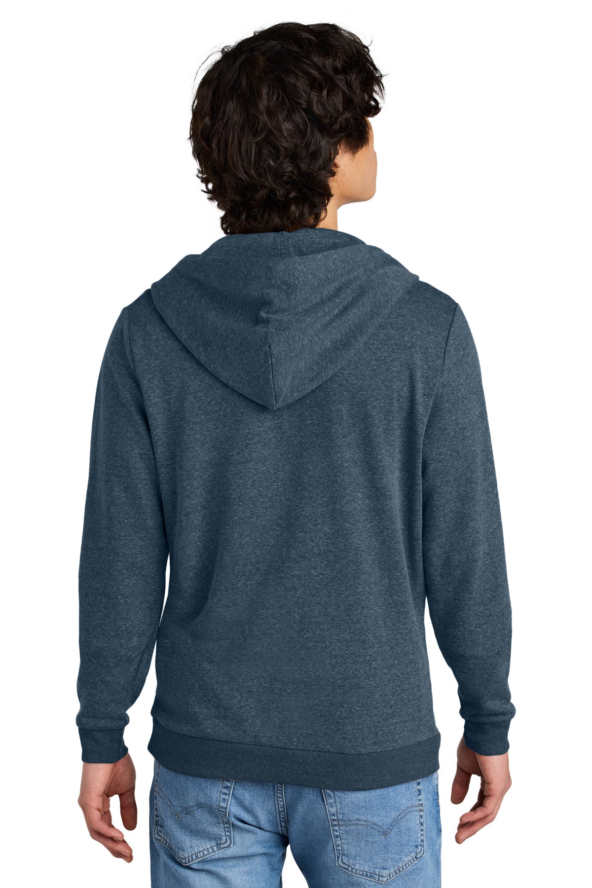 NvyFrost District Perfect Tri Fleece Full-Zip Hoodie DT1302