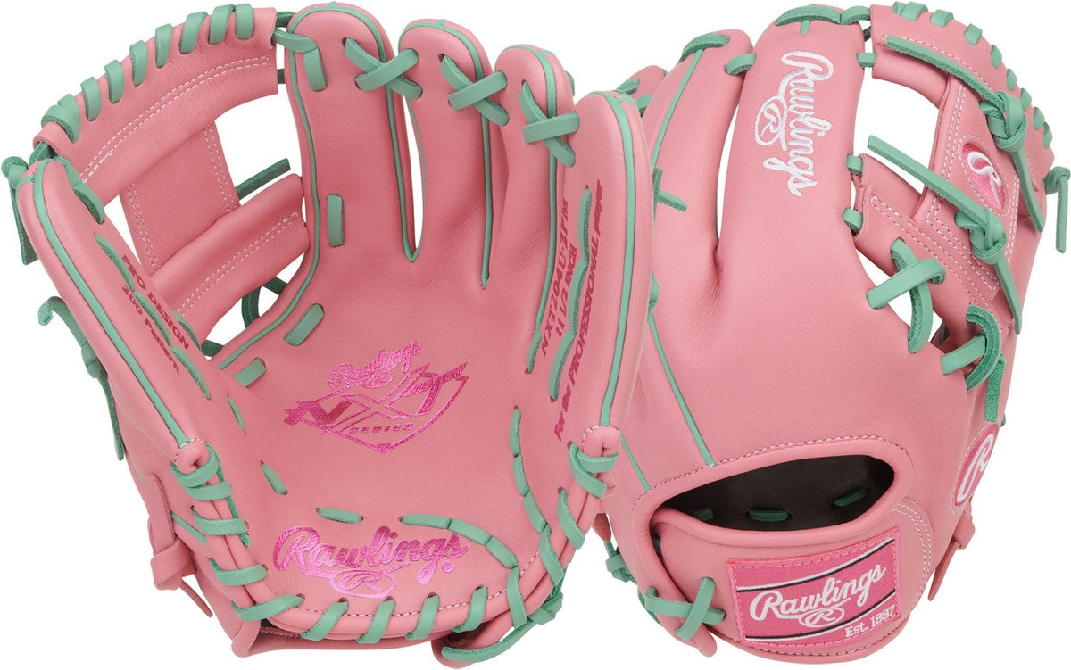 Rawlings NXT Series Contour Fit 11.50&quot; Infield Glove NXT204U-2PM - Pink Mint