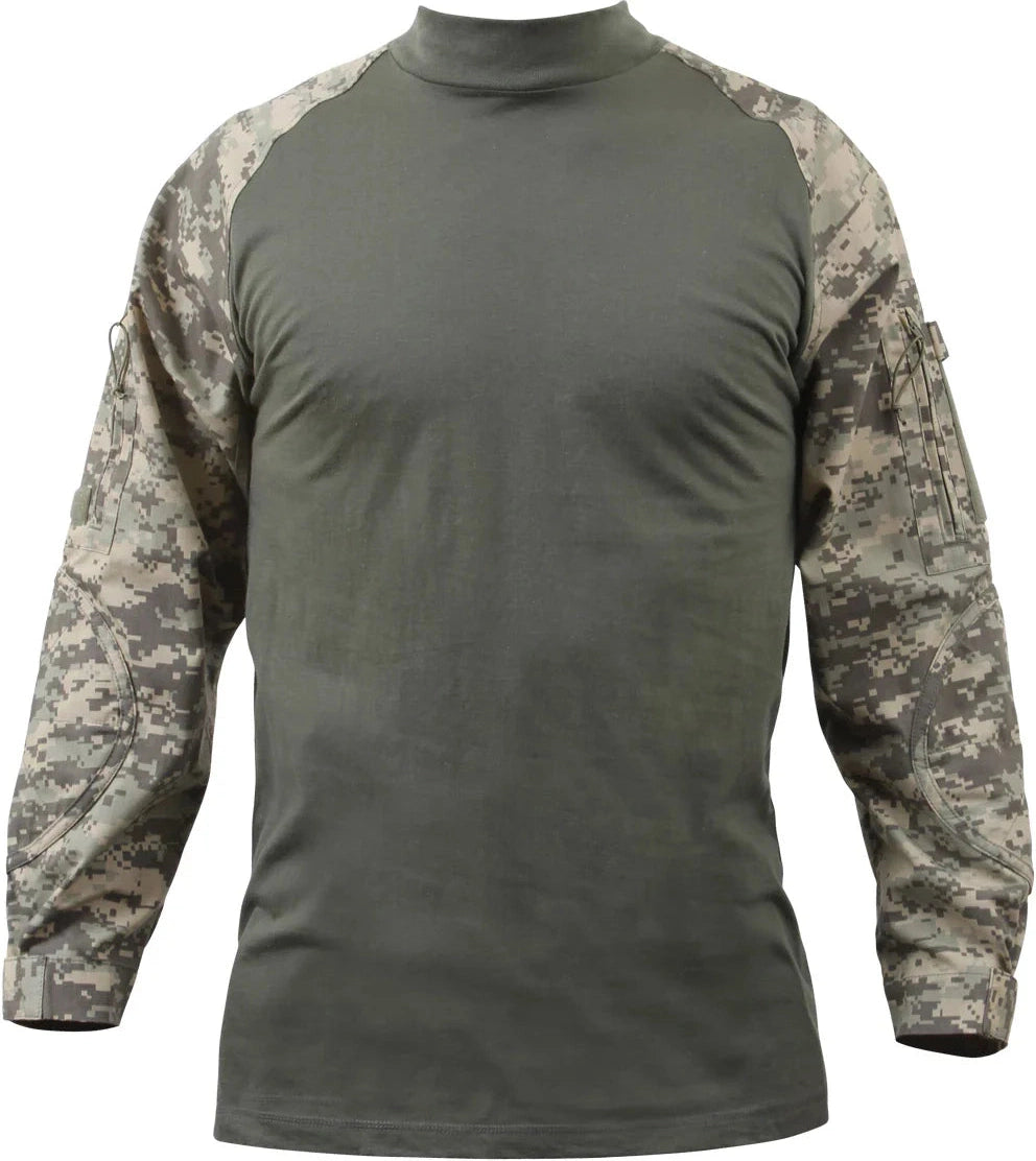 Nyco Fr Fire Retardant Combat Shirt - Acu Digital Camo / s