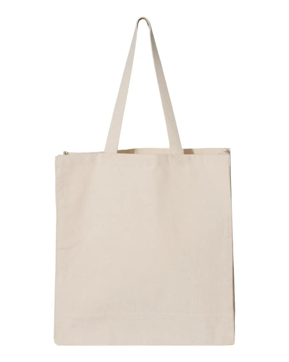 Oad Oad100 Promotional Shopper Tote - 100 - Natural - one Size Fits Most