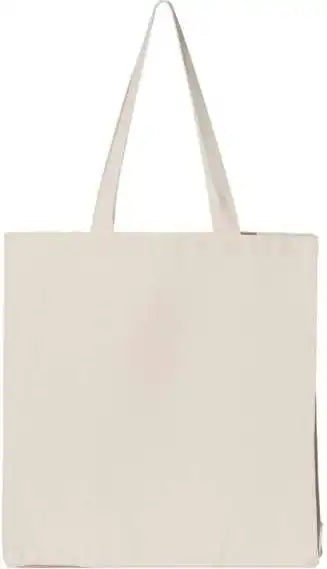 Oad Oad100 Promotional Shopper Tote - Natural - one Size Fits Most