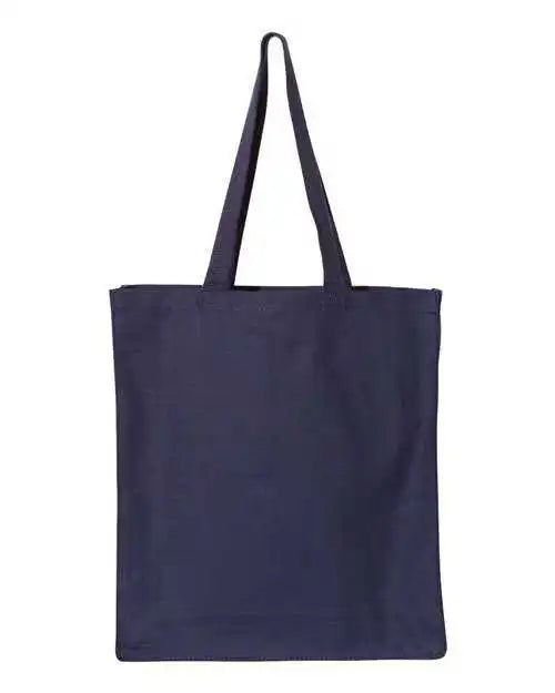 Oad Oad100 Promotional Shopper Tote - Navy - one Size Fits Most