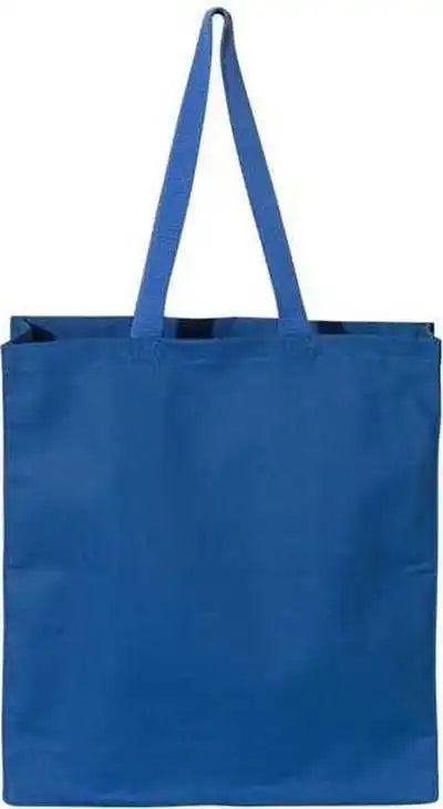 Oad Oad100 Promotional Shopper Tote - Royal