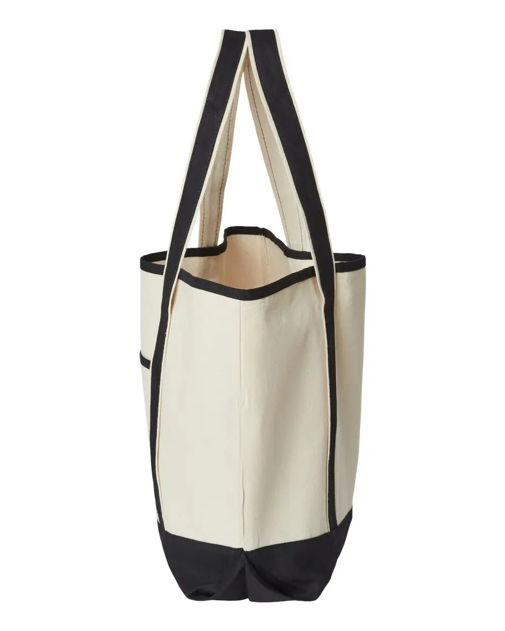 Oad Oad103 Promotional Heavyweight Large Beach Tote - 103 - Natural Black - one Size Fits Most