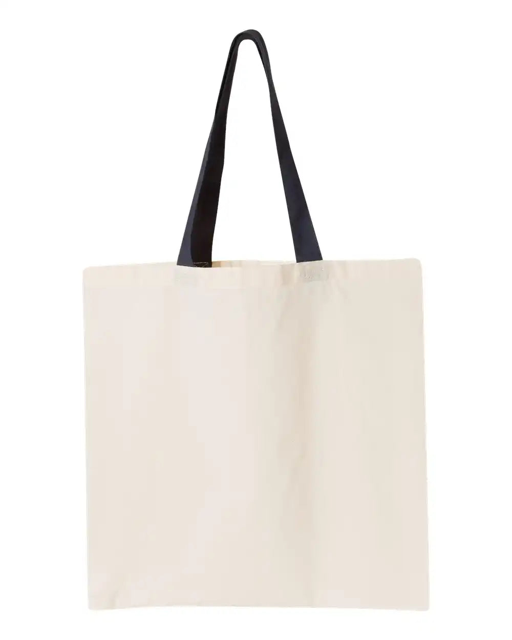 Oad Oad105 Contrast-color Handle Tote - 105 - Natural Navy - Natural/ / Osfa