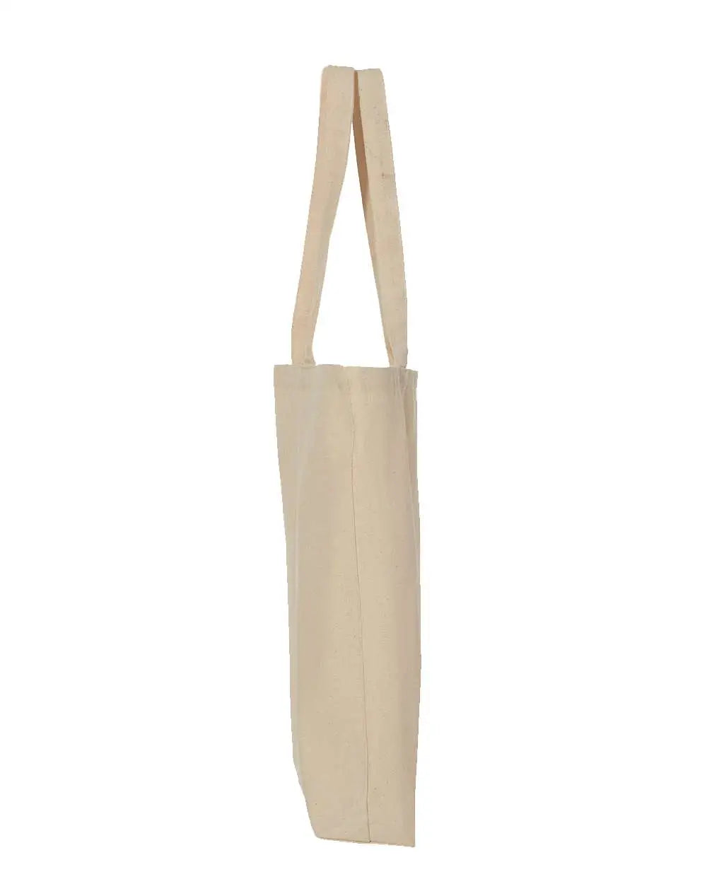 Oad Oad106 Gusseted Tote - 106 - Natural - one Size Fits Most