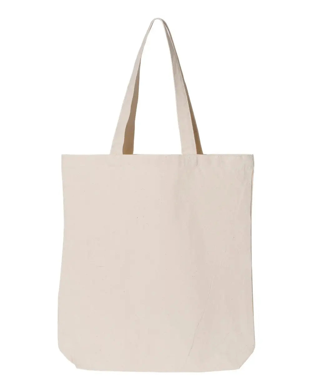 Oad Oad106 Gusseted Tote - 106 - Natural