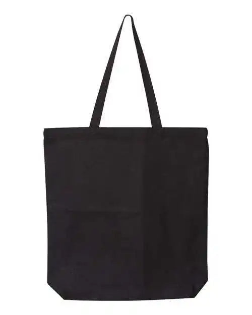 Oad Oad106 Gusseted Tote - Black - one Size Fits Most