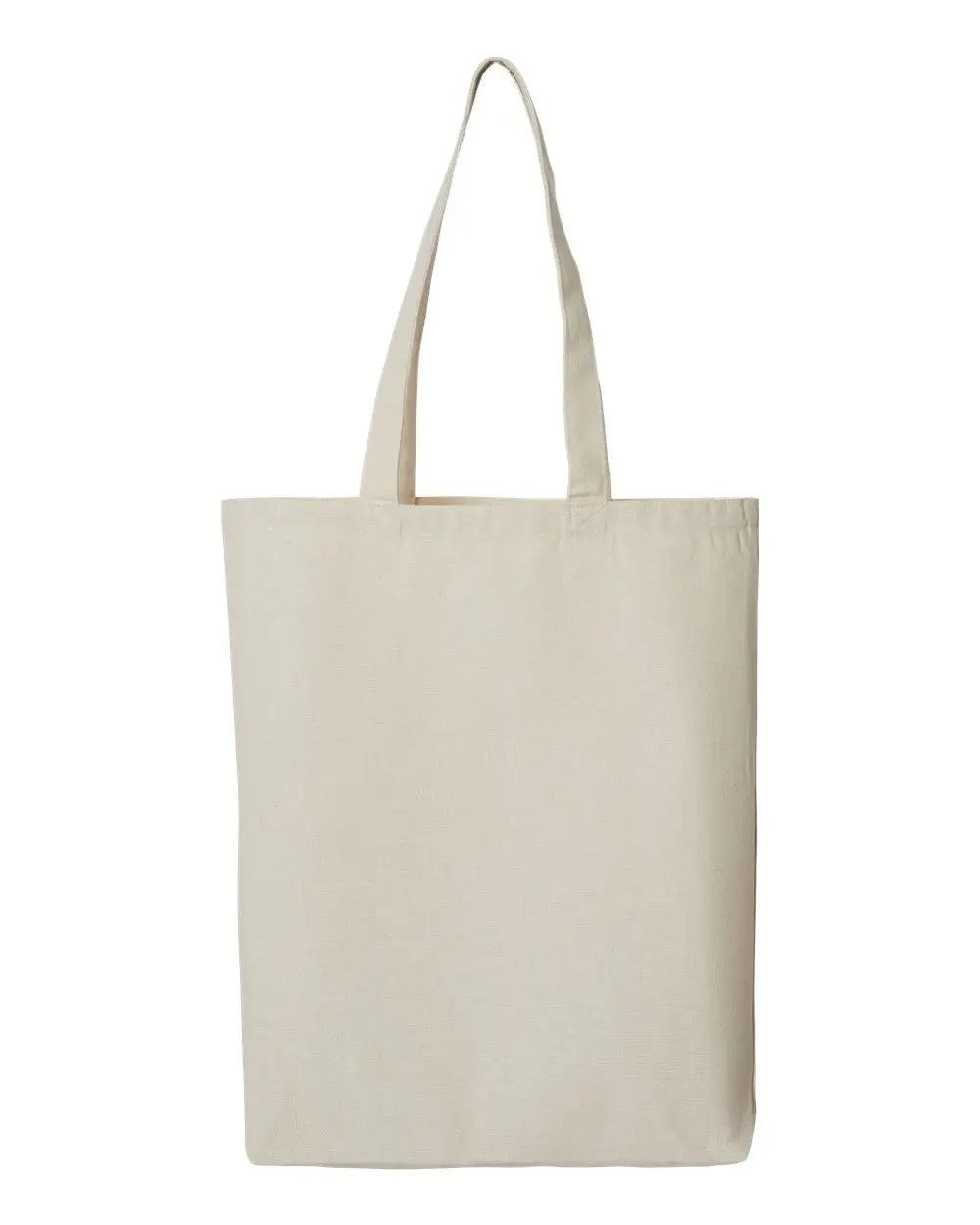 Oad Oad106r Midweight Recycled Gusseted Tote - 106r - Natural - Ivory / one Size Fits Most