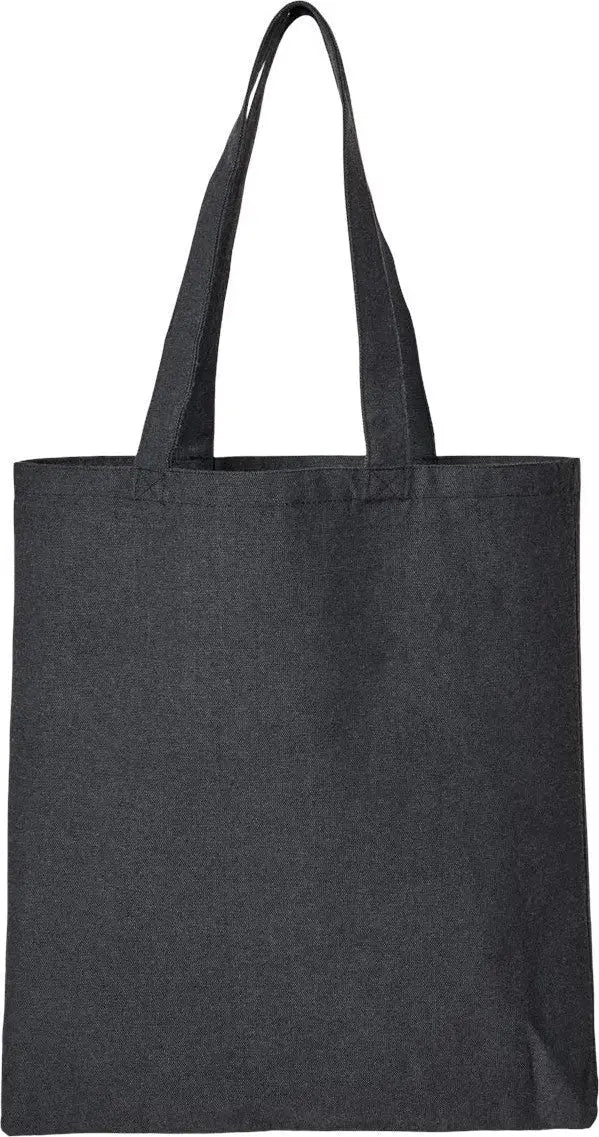 Oad Oad106r Midweight Recycled Gusseted Tote - 106r - Steel Grey - Gray / one Size Fits Most
