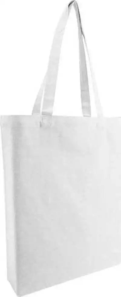Oad Oad106r Midweight Recycled Gusseted Tote - White