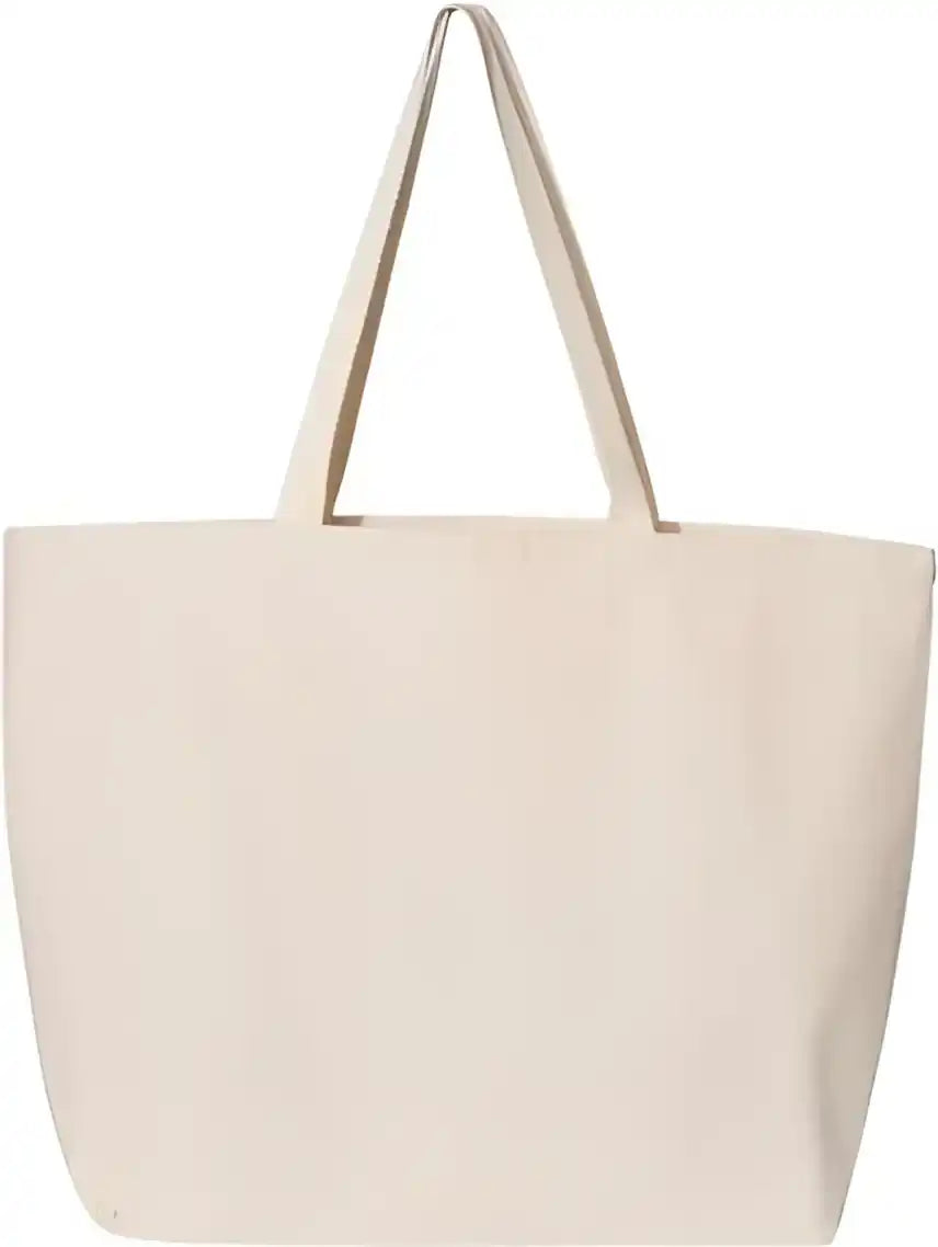 Oad Oad108 Jumbo Tote Natural / one Size Fits Most