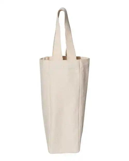 Oad Oad111 Single Wine Tote - Natural - one Size Fits Most