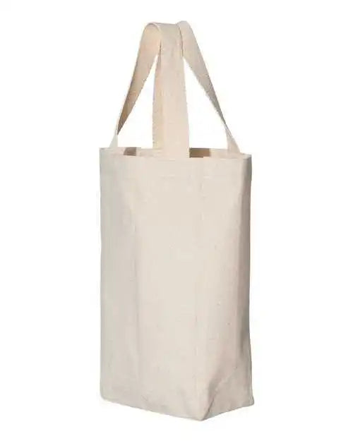 Oad Oad112 Double Wine Tote - Natural - one Size Fits Most