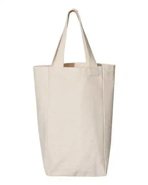 Oad Oad112 Double Wine Tote - Natural - one Size Fits Most