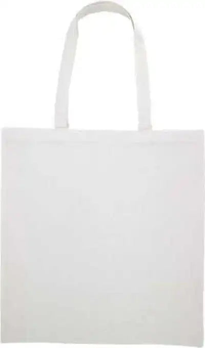 Oad Oad113r Midweight Recycled Tote Bag - White - one Size Fits Most