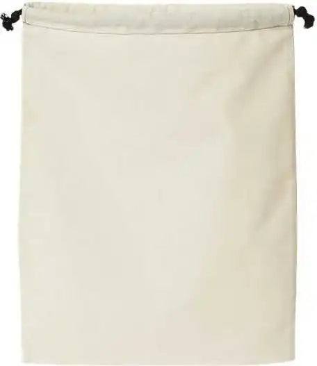 Oad Oad119r Double Cinch Recycled Canvas Shoe and Accessory Bag - Natural - Ivory / one Size Fits Most