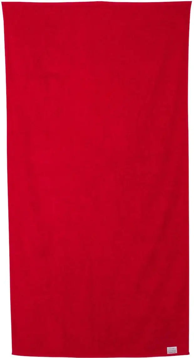 Oad Oad3060 Value Beach Towel - 3060 - Red - one Size Fits Most