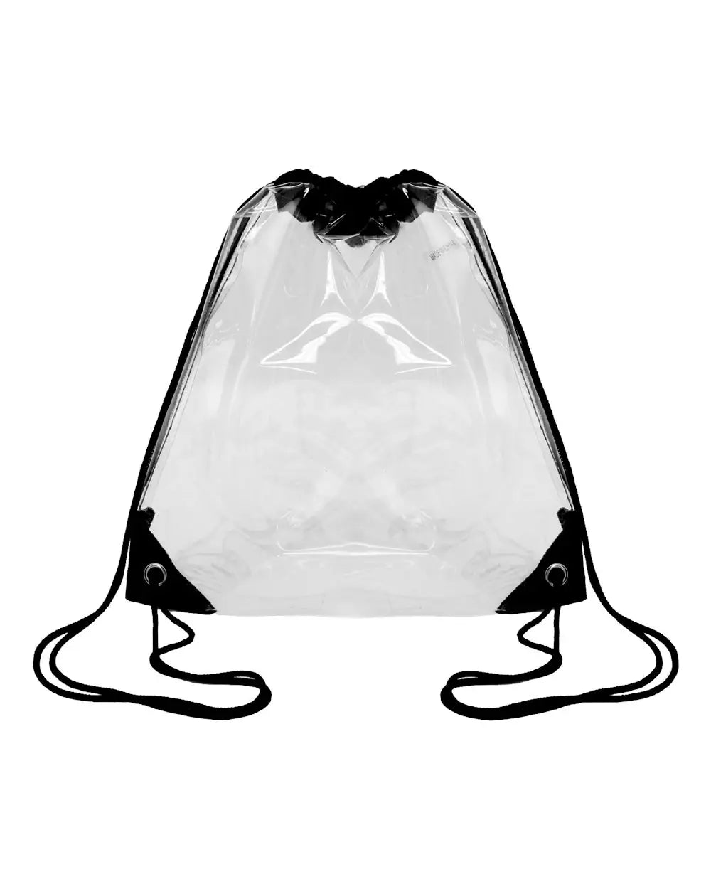 Oad Oad5007 Clear Drawstring Pack - 5007 - Black - one Size Fits Most