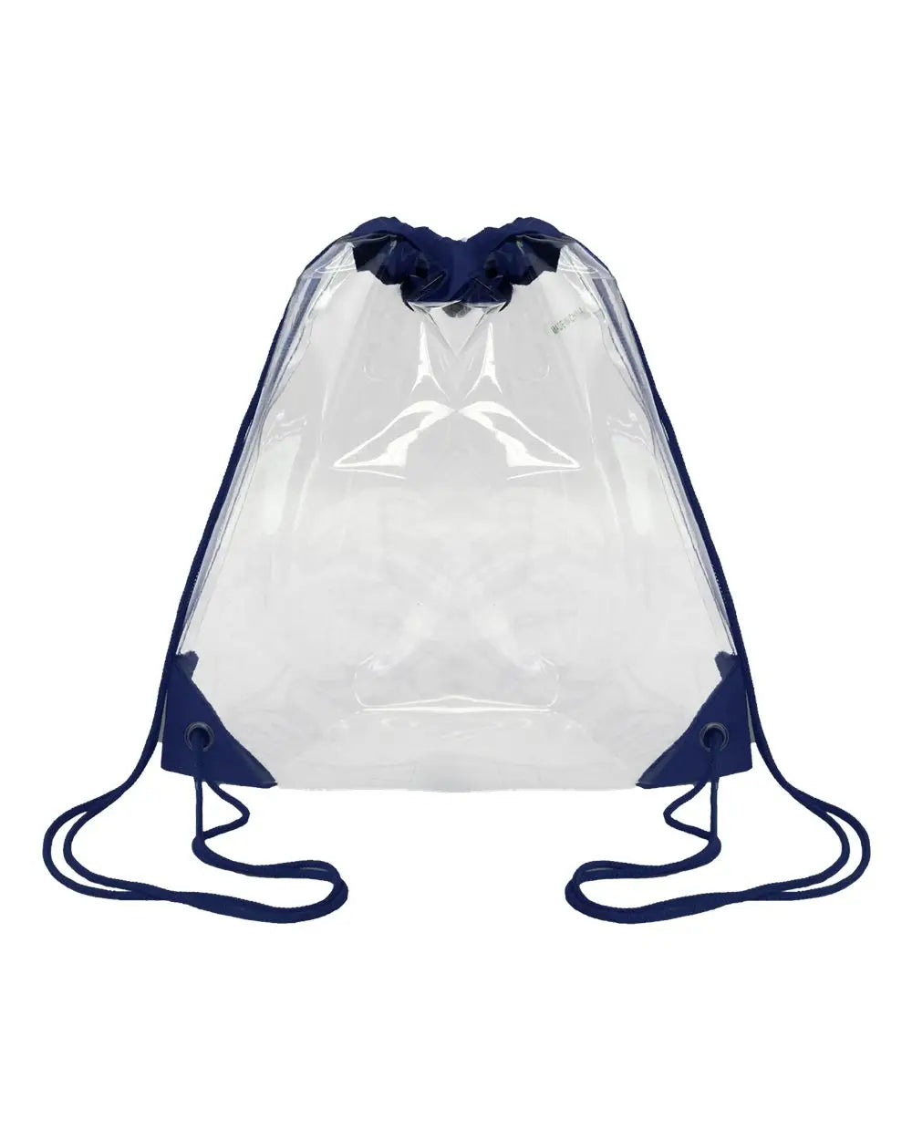 Oad Oad5007 Clear Drawstring Pack - 5007 - Navy