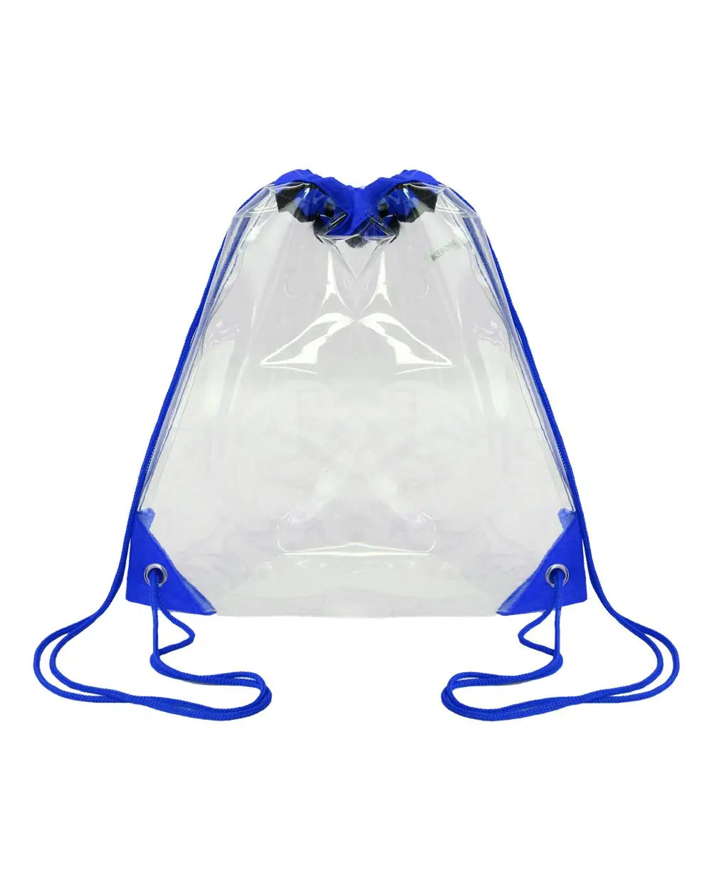 Oad Oad5007 Clear Drawstring Pack - 5007 - Royal - one Size Fits Most