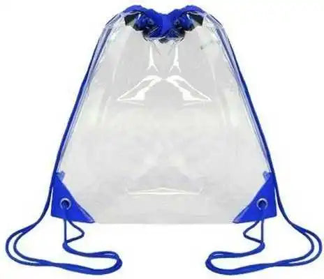 Oad Oad5007 Clear Drawstring Pack - Royal