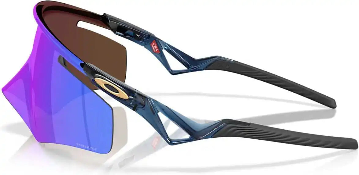 Oakley 9481 Qntm Kato Sunglasses - Translucent Stonewash Prizm Sapphire - Blue / one Size Fits Most