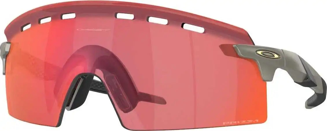 Oakley Encoder Strike Vented 9235 Sunglasses - Matte Onyx Prizm Trail - Red Dark Gray / one Size Fits Most