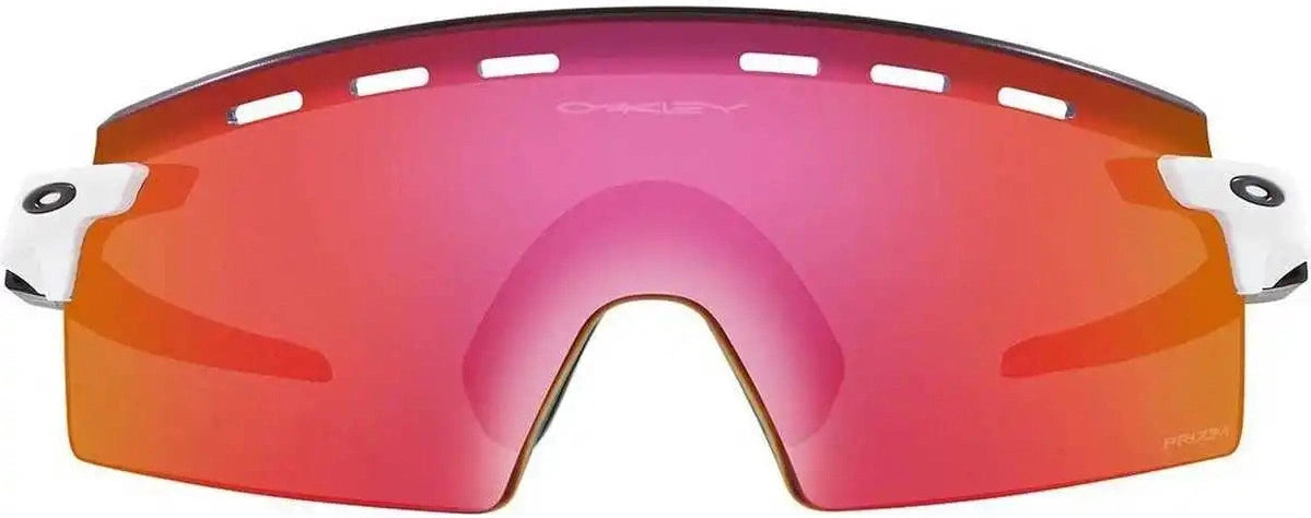Oakley Encoder Strike Vented 9235 Sunglasses - Polished Black Prizm Field - White Red / one Size Fits Most