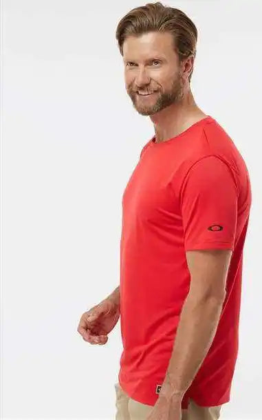 Oakley Foa402991 Team Issue Hydrolix t Shirt Red