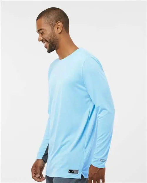 Oakley Foa402992 Team Issue Hydrolix Long Sleeve T-shirt - Carolina Blue