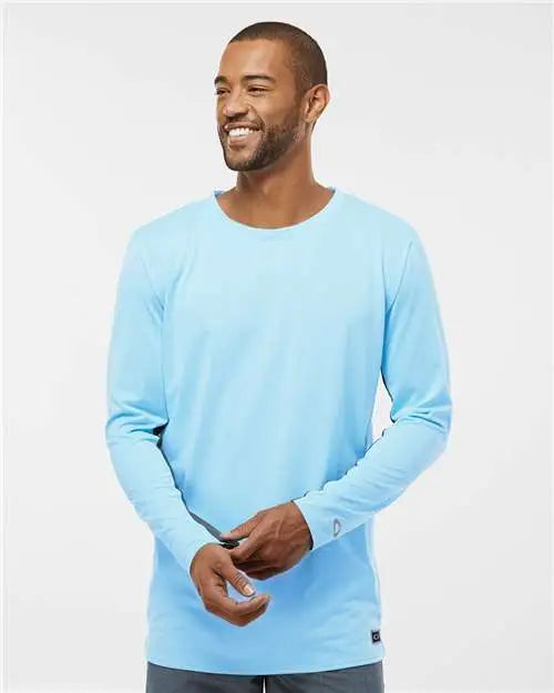 Oakley Foa402992 Team Issue Hydrolix Long Sleeve T-shirt - Carolina Blue